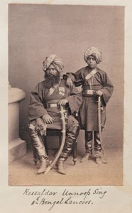 Risaldar Dhandap Singh autorstwa Unknown photographer