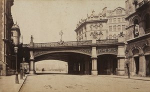 Wiadukt Holborn, Londyn autorstwa Unknown photographer