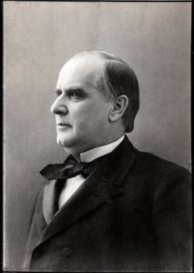 WILLIAM McKinley (1843-1901), 25 prezydent Stanów Zjednoczonych - Portret Williama Mac Kinleya (Mac-Kinley lub McKinley autorstwa Unknown photographer