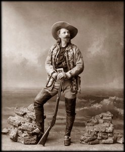 William Frederick Cody - Znany jako Buffalo Bill - Portret Buffalo Billa (1846-1917), Pułkownik William Cody autorstwa Unknown photographer