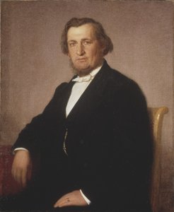 André Oskar Wallenberg, ok.1870 (olej na płótnie) autorstwa Uno Troili
