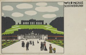 Wiedeń: Od Schönbrunn Wiedeń: Od Schönbrunn, 1908.