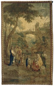wróżka Życie ludowe do Teniers (tytuł serii) autorstwa Urbanus Leyniers