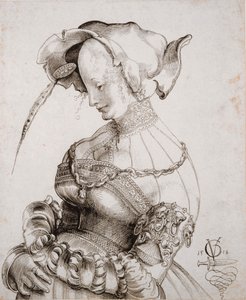 Prostytutka w połowie figury, 1518.