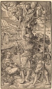 Dwóch najemników i kobieta, 1524.