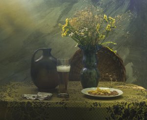 Martwa natura o złotej porze autorstwa UstinaGreen
