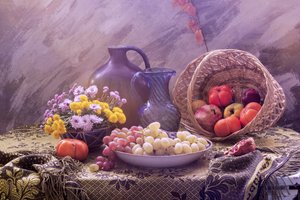 Martwa natura „Bogaty plon” autorstwa UstinaGreen