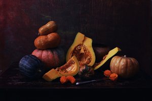 Dynię w stylu rustykalnym „Rustic Harvest” autorstwa UstinaGreen