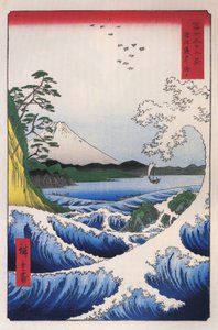 Hiroshige Mt fuji 2 autorstwa Utagawa Hiroshige