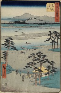z. 29 Ferry Onte Tenryu_Rier, Mitsuke, lipiec 1855