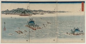 Wiry Awy, 1857. autorstwa Utagawa Hiroshige