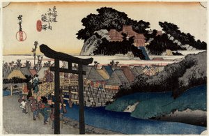 Yugyo_ji Temle, Fujisawa, c. 1833