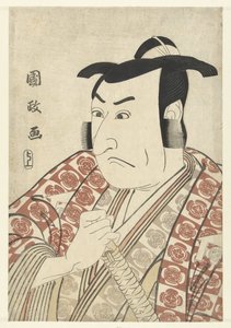 Części Tepo RT Ret Van Ichikawa Omezo autorstwa Utagawa Kunimasa