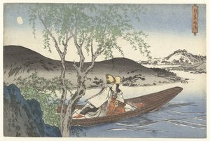 shirabyoshi dasere s w een asuma Asumabune autorstwa Utagawa Kunisada (I)