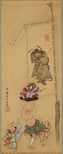 Święto chłopców autorstwa Utagawa Kunisada