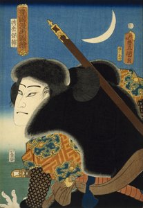 Aktor kabuki autorstwa Utagawa Kunisada
