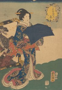 Wydrukować. autorstwa Utagawa Kunisada