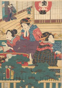 Wydrukować. autorstwa Utagawa Kunisada