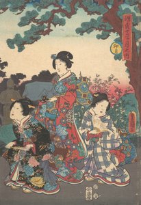 Wydrukować. autorstwa Utagawa Kunisada