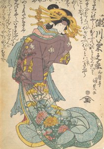 Druk, XIX w., XIX w. autorstwa Utagawa Kunisada