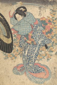 Druk, XIX w., XIX w. autorstwa Utagawa Kunisada