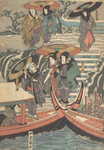 Druk, XIX w., XIX w. autorstwa Utagawa Kunisada