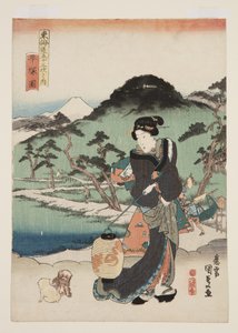 Zobacz Hiratsuka (figura Hiratsuka) autorstwa Utagawa Kunisada
