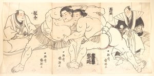 Zapasy sumo, XIX wiek.