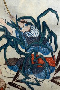 Gniew;.. 1848 autorstwa Utagawa Kuniyoshi