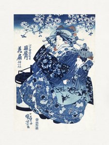 Japonka (1798–1861) autorstwa Utagawa Kuniyoshi