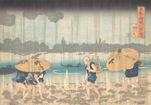 Członek Mimaya-gashi Edo, 1830-44. autorstwa Utagawa Kuniyoshi