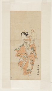 Tańcząca gejsza autorstwa Utagawa Toyoharu