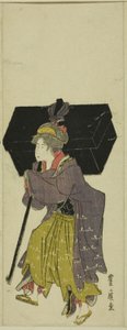 Parodia procesji daimyo autorstwa Utagawa Toyohiro