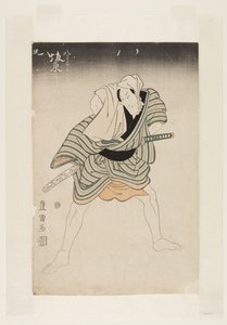 Aktor Bando Mitsugoro III (kolorowy drzeworyt) autorstwa Utagawa Toyokuni