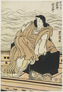Aktor Iwai Hanshiro jako kobieta Seigen autorstwa Utagawa Toyokuni