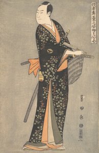 Kabuki Aktor Sawamura Sojuro III, z serii Portrety aktorów Kabuki na scenie…, ca. 1794. autorstwa Utagawa Toyokuni I