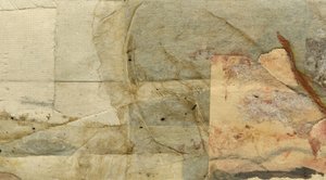 Warstwy abstrakcyjne z efektem postarzenia autorstwa Ute Rathmann