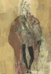 Elegancka ilustracja modowa