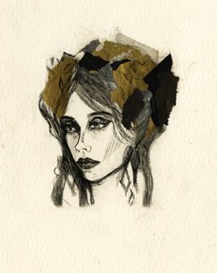 Wyrazisty portret kobiety