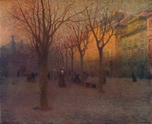 Wyspa Kampa, Praga, c1879-1906, 1906