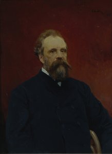 Portret Siergieja Michajłowicza Tretiakowa 1834-1892, 1895 autorstwa Valentin Aleksandrovich Serov