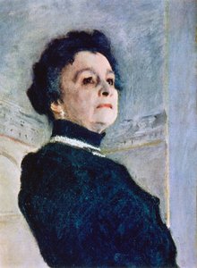 Detal „Portret Marii Nikołajewnej Ermołowa”, 1905