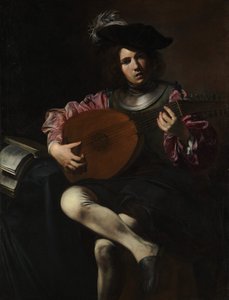 Lutniarz, ca. 1625-26.