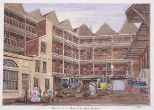 Bull and Mouth Street, Londyn, 1806