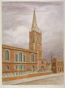 Kościół St Botolph, Aldgate, City of London, 1806