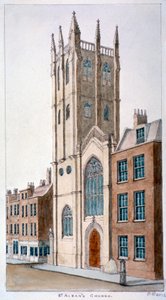 Kościół św. Albana, Wood Street, Londyn, 1824.