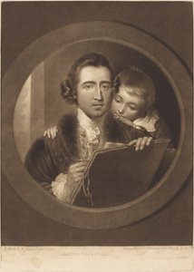 Benjamin West, Esqr R.A. i Jego Syn RI West, 1773.