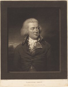 Walentynki Zielony autorstwa Valentine Green after Lemuel Francis Abbott