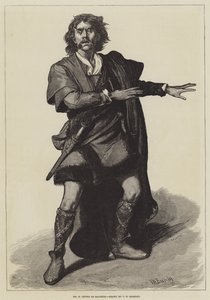 Pan H Irving jako Makbet