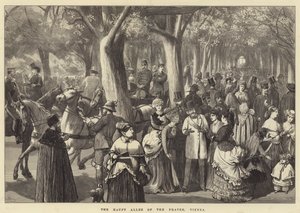 Haupt Allee na Praterze, Wiedeń